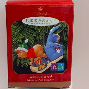 Hallmark Keepsake "Presents Feom Pooh" Christmas Ornament